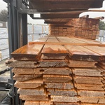 Ca. 120x Douglas Wisselsponning/Halfhoutsrabat, 18x190mm, lengte 400cm